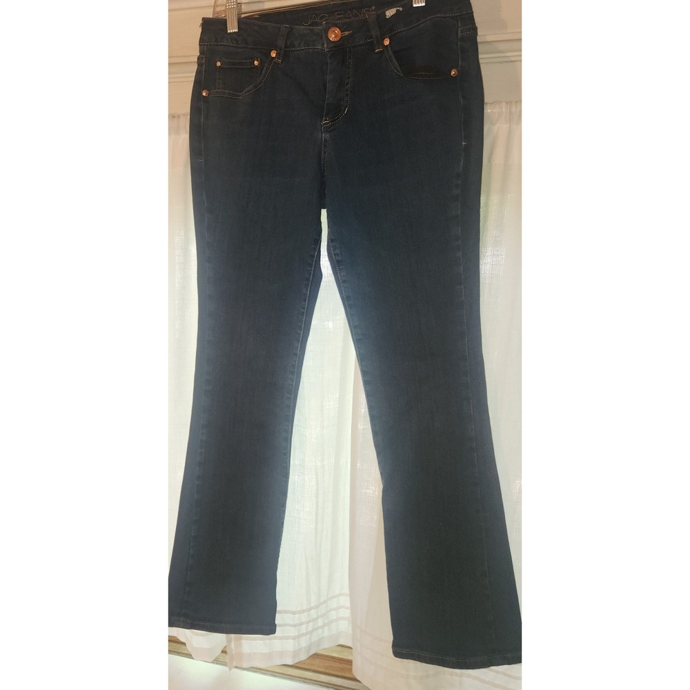 JAG Jeans Bootcut Jeans Women 8P Petites Dark Wash Blue Denim Mid Rise